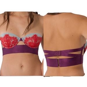 Dora Larsen Longline Strapless Bra Size 34D